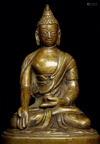 Antique Nepalese Buddha.