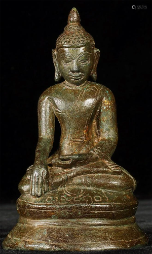 14/15thC Post Pagan Burmese Buddha. Probably from the