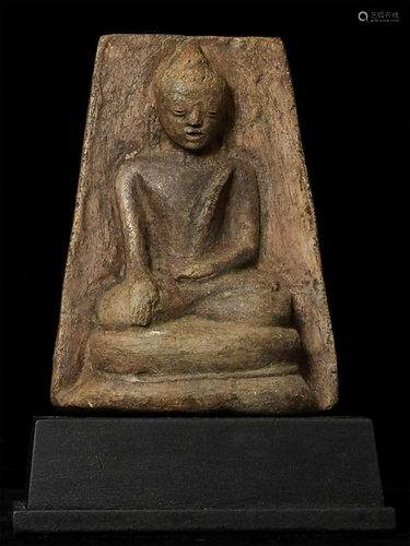 15-17thC Burmese Buddha-probably Ava or Arakan style,