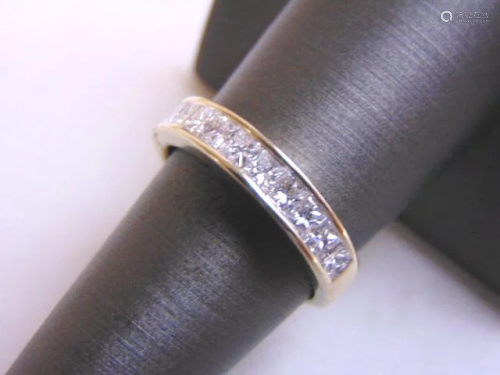 Women's Vintage Estate 14K White Gold Diamond Ring
