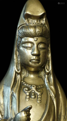 Special antique Quanyin or Bodhisattva of Compassion.