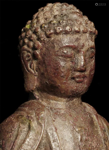 Chinese or Korean Buddha, probably Ming era.