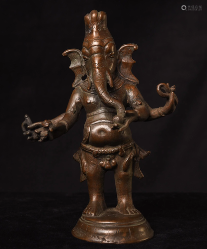 Wonderful antique Ganesh.