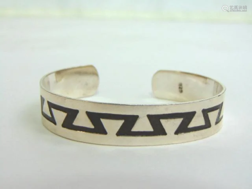 Estate Sterling Silver Cuff Bracelet