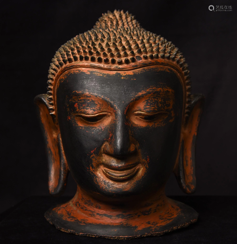 Classic Shan Style Buddha Head.