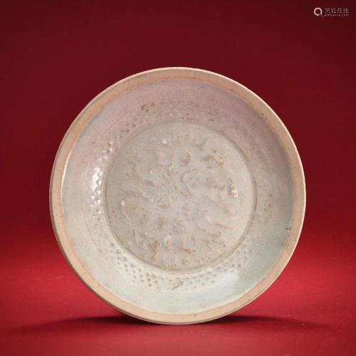 A Qingbai Glazed Plate Song Dynasty
