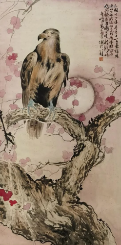 A Chinese Painting Scroll Attribute to Gao Qifeng