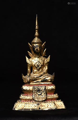 Authentic 19th to early 20th century Thai bronze