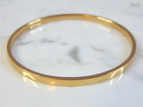 Womens Vintage Estate 18K Yellow Gold Bracelet