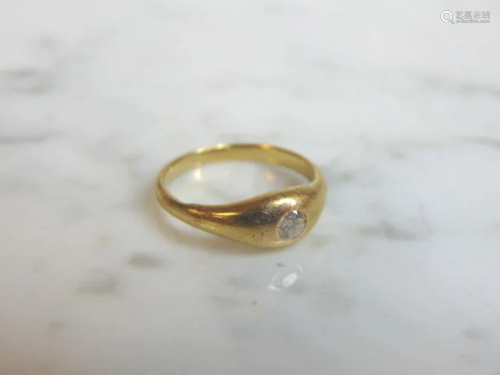 Womens Bailey Banks & Biddle 14k Gold Diamond Toe Ring