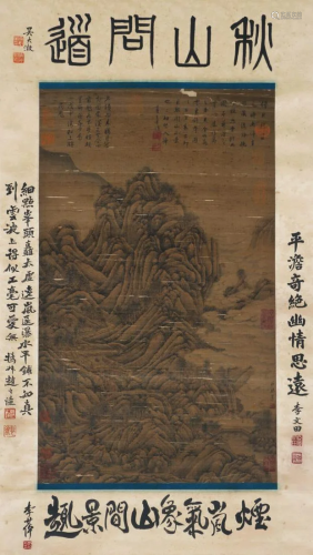 A Chinese Painting Scroll Attribute to Juran