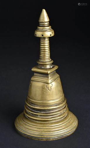 18thC Sri Lankan Stupa in bell form (likely original