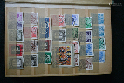 An old stamp album