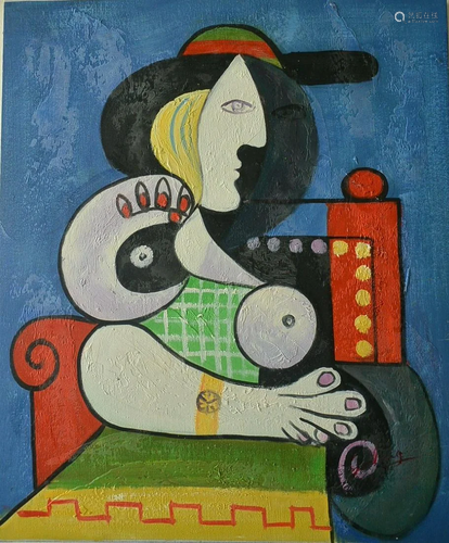 Reproduction Pablo Picasso Oil Painting on Canvas by Ar