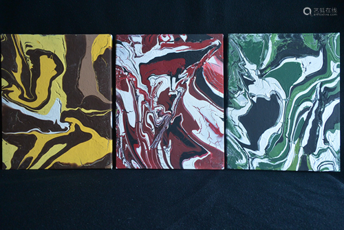 Three Edition - Abstract Art Painting