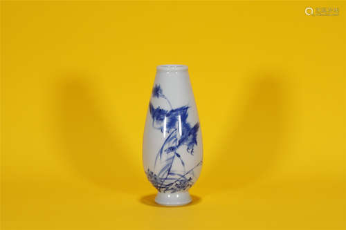 Blue and White Vase Republic Period