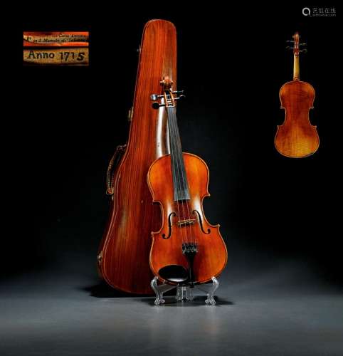 1715年 卡洛·托诺利制意大利古典小提琴（附原盒）