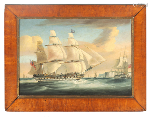 A 19TH CENTURY OIL ON CANVAS depicting a ÔDoubleÕ