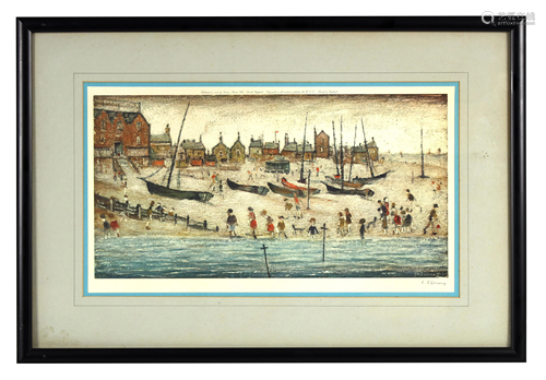 A.R.R. LAURENCE STEPHEN LOWRY (1887-1976) SIGNED P