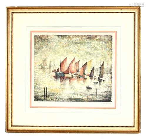 A.R.R. LAURENCE STEPHEN LOWRY (1887-1976) SIGNED P