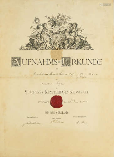 Heinrich von Schmidt. Sammlung von 31