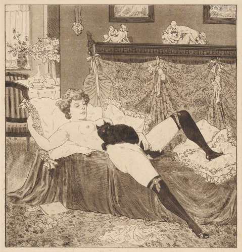 Erotica - - Franz von Bayros. (1866