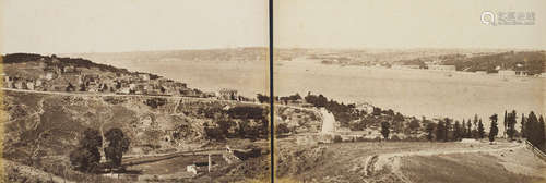 Türkei - - Bosphorus. Panorama als photographisches Leporell...