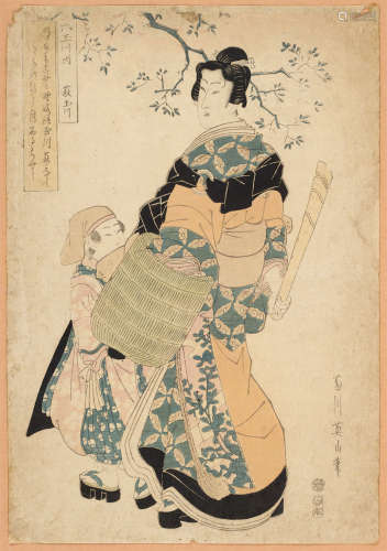 Japan - - Kikukawa Eizan. (1787 -