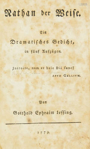 Gotthold Ephraim Lessing. Nathan der