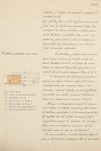 Charles Gallaud. Machine à voter.