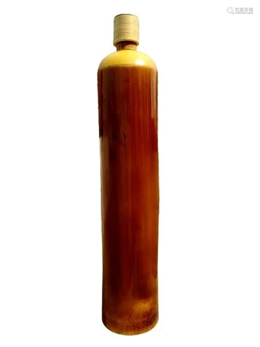 Bamboo Handcrafted Water Bottle - 1 Liter
