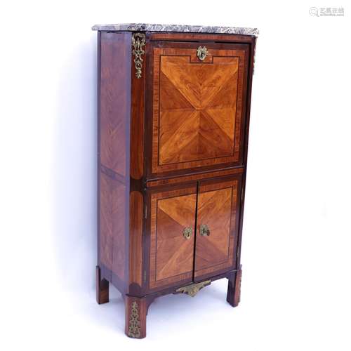 CHARMANT PETIT SECRETAIRE DE DAME LOUIS XVI DE FORME RECTANG...