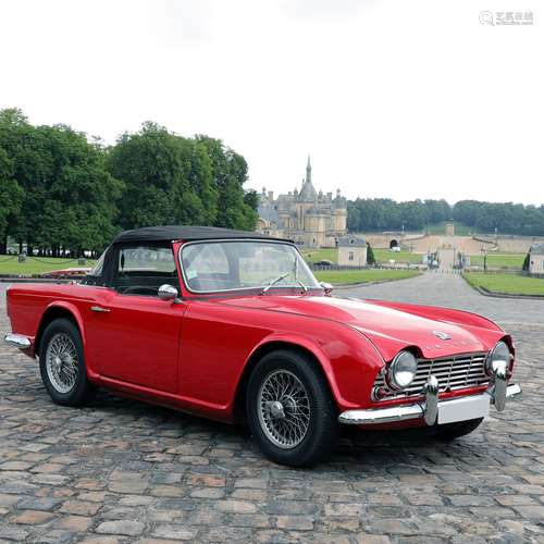 VP Cabriolet TRIUMPH TR4 de 1965 N°de Série : CP35962L Date ...