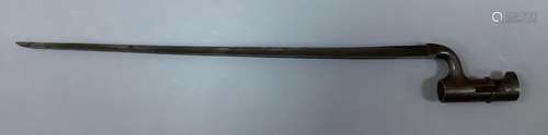 An 1853 pattern Enfield bayonet, length 53cm