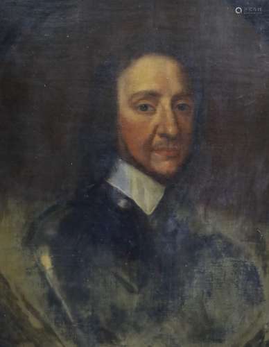 Follower of Samuel Cooper (1609-1672) Portrait of Oliver Cro...