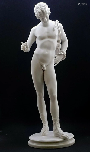 Narcissus Nude Male Art Greek Mythology Statue