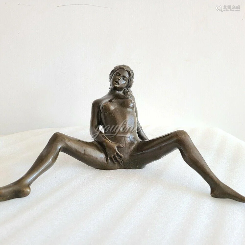 Bronze Sculpture Nude West Statue Naked Woman Bronze