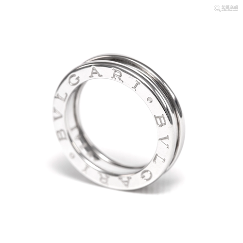 BVLGARI - 18k White Gold Ring