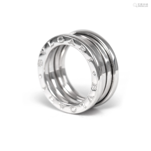 BVLGARI - 18k White Gold Ring