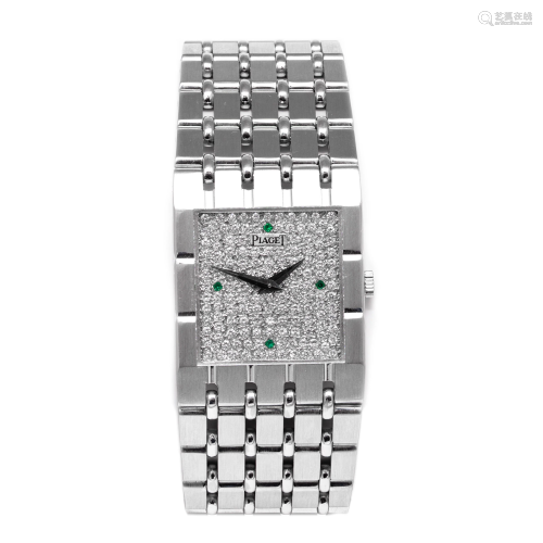 Piaget - 9131 K51 - 18k White Gold Set with Diamonds