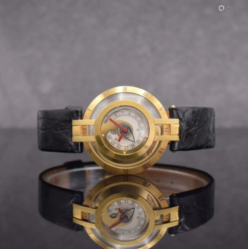 JEAN d´EVE Samara very rare 18k gold wristwatch