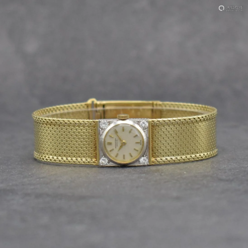 IWC 18k yellow gold ladies wristwatch