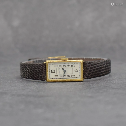 IWC rare, early 18k yellow gold ladies wristwatch