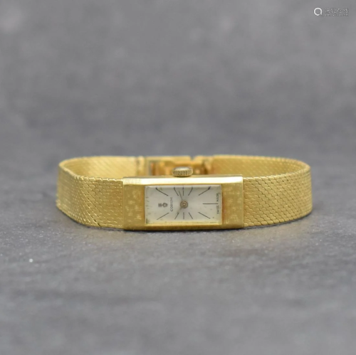 CORUM 18k yellow gold ladies wristwatch