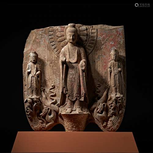 NORTHERN QI DYNASTY THREE BUDDHAS, CHINA