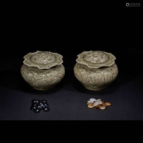 YAOZHOU WARE GO CAN, SONG DYNASTY, CHINA