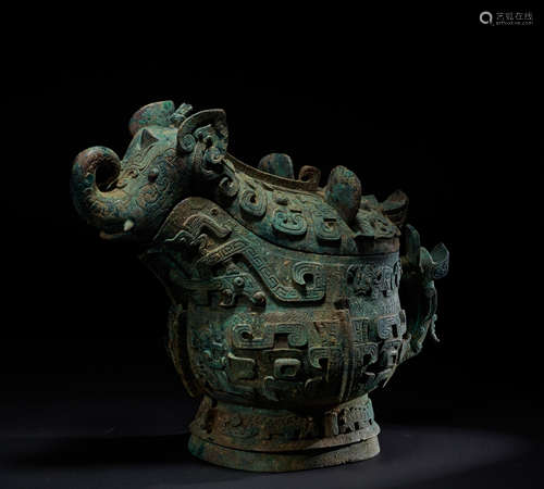 BRONZE POT, WESTERN ZHOU DYNASTY