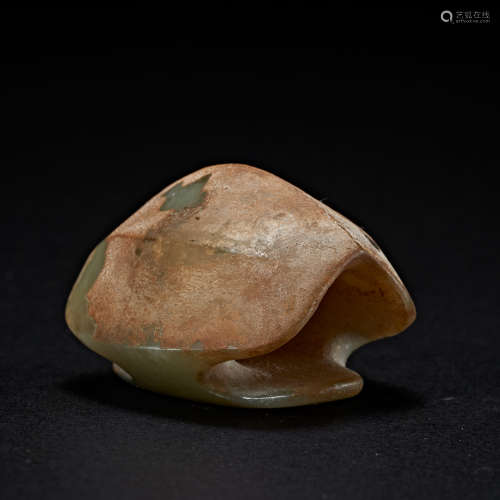 TOPAZ TURTLE SHELL, RED MOUNTAIN CULTURE