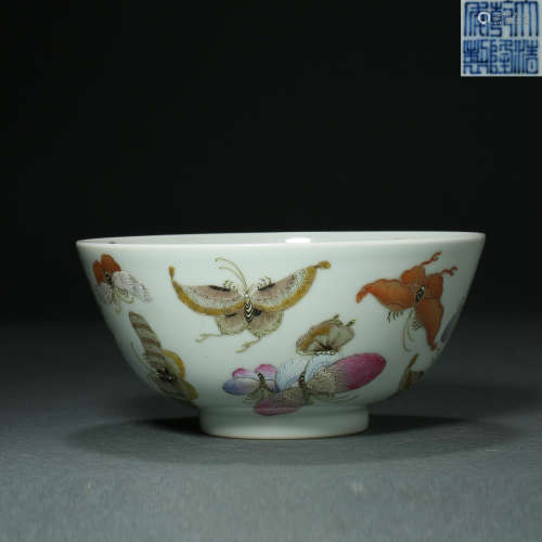 QING DYNASTY FAMILLE ROSE BOWL