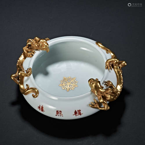 DRAGON BOWL, MANCHUKUO PERIOD, CHINA